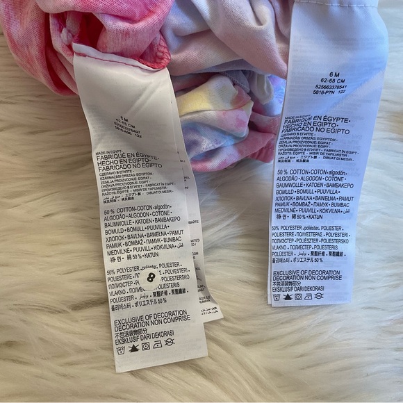 Hurley One Piece Romper Bundle - NWT - Girls Size 6 M - Picture 9 of 12